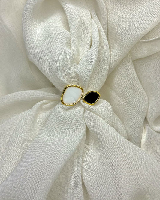 Trendy Dual-Tone Stainless Steel Party Wear Ring